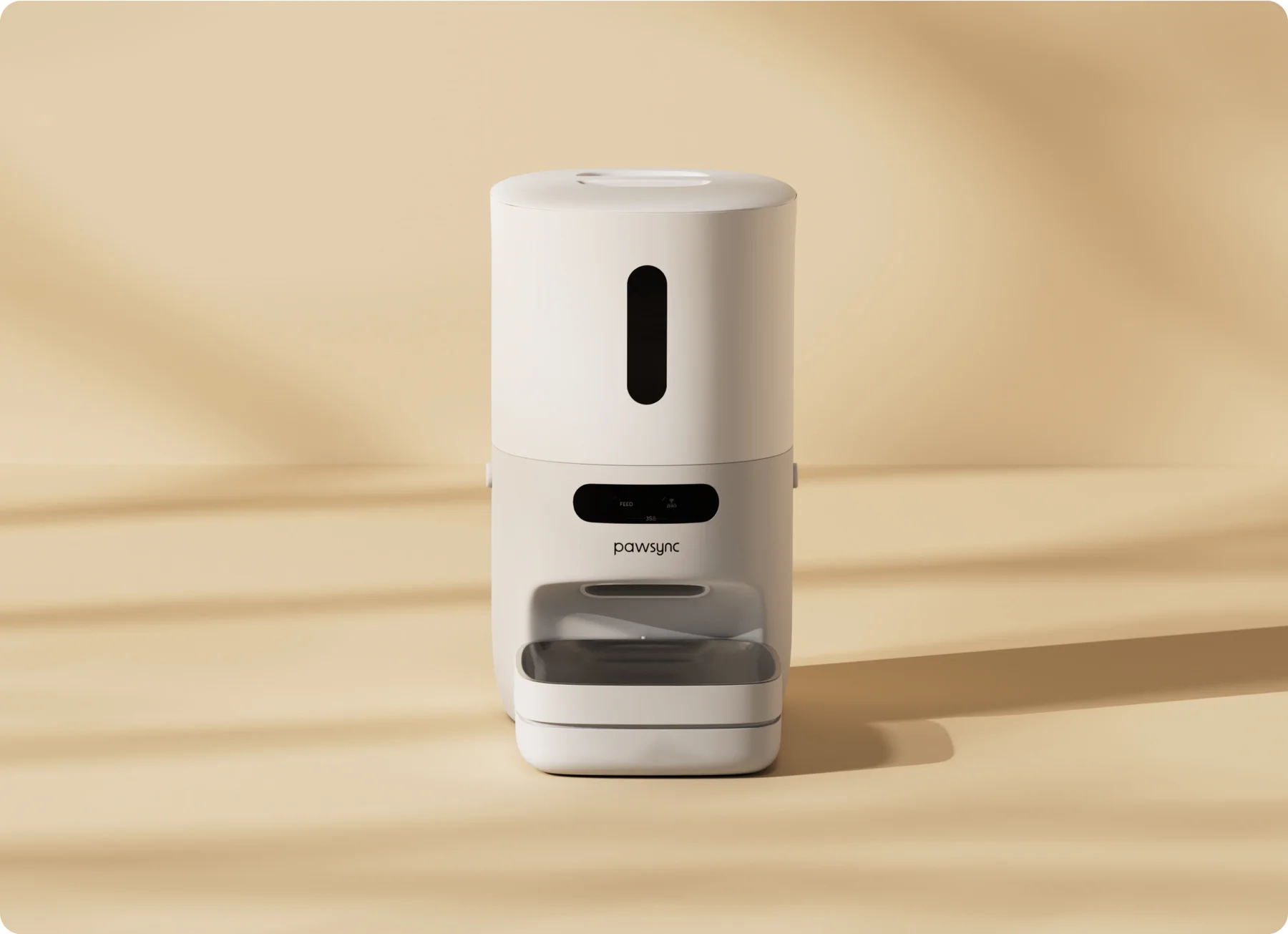 Smart Pet Feeder with stainless steel bowl